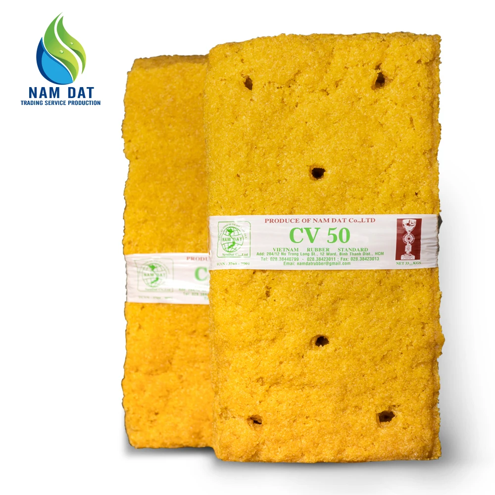 100% Natural Rubber Latex Yellow SVR CV 50 (TSR CV) With Various Usages From Vietnam With Ultimate Quality