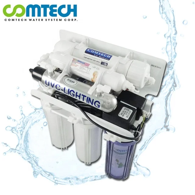 UV 6-Stage Under Sink Home R.O. System