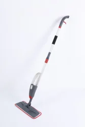 September new discount product stainless steel handle microfiber spray flat mop floor cleaning mop for home and office