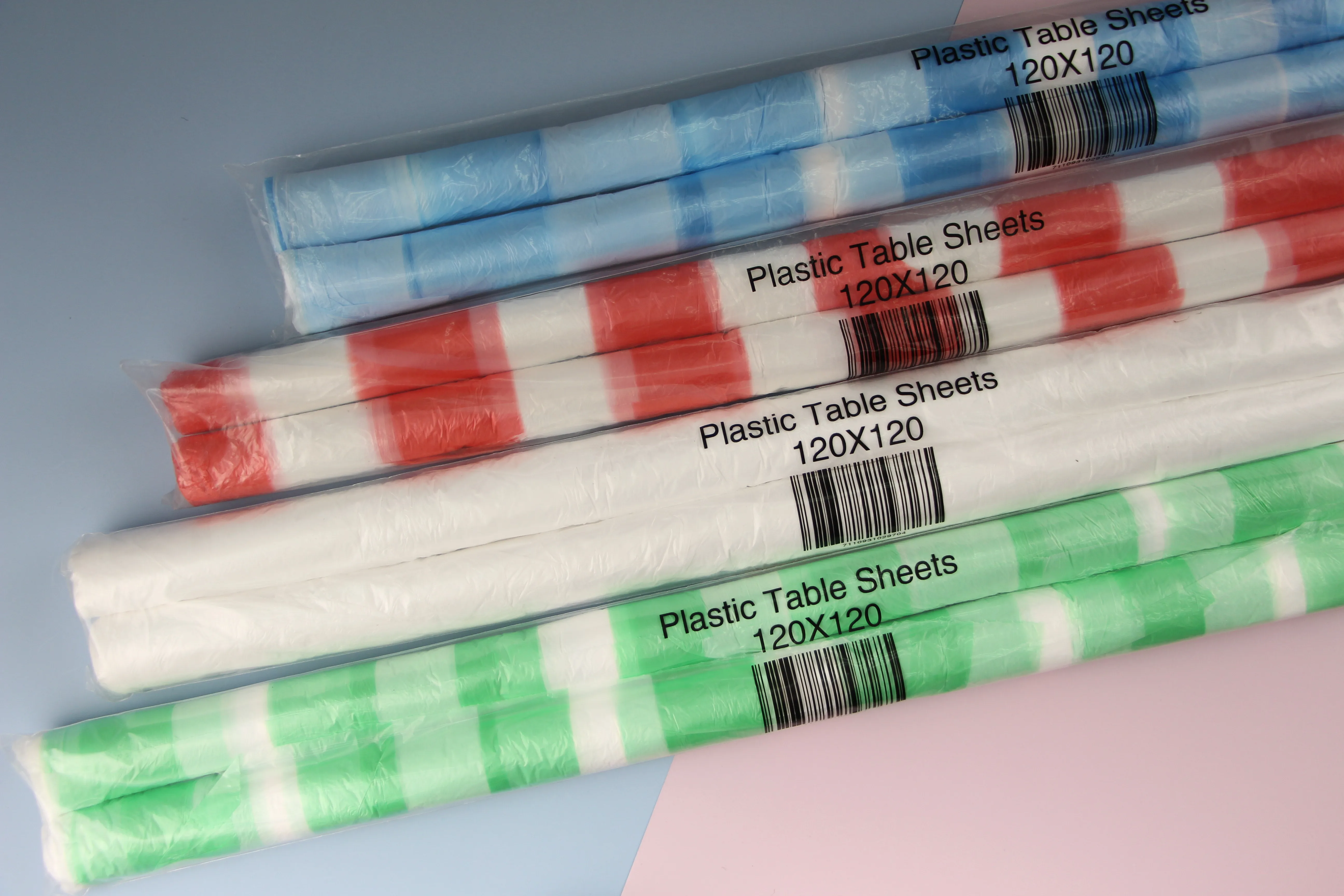 China Cheap Eco Friendly Custom  Clear HDPE Disposable Colored  Dining Plastic Roll Table Cover Sheet