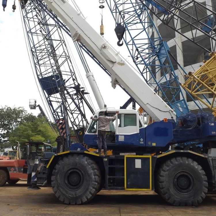 
USED TADANO GR550EX, 55 TONS ROUGH TERRAIN CRANE FOR SALE 