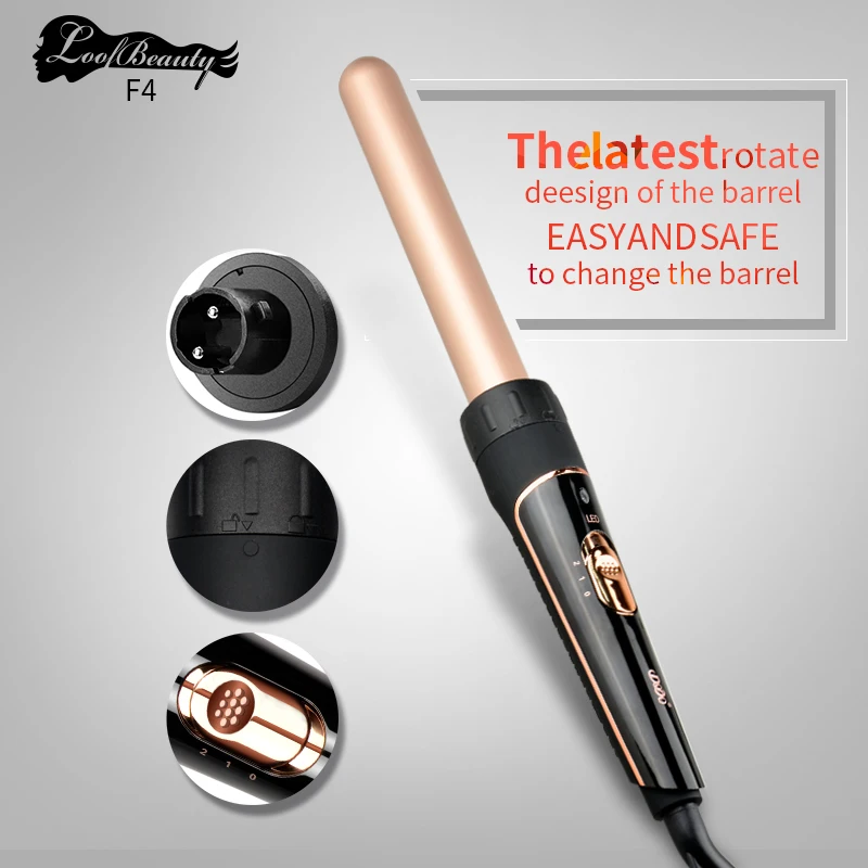 Hot sell dodo 4 in 1 professional salon hair curler