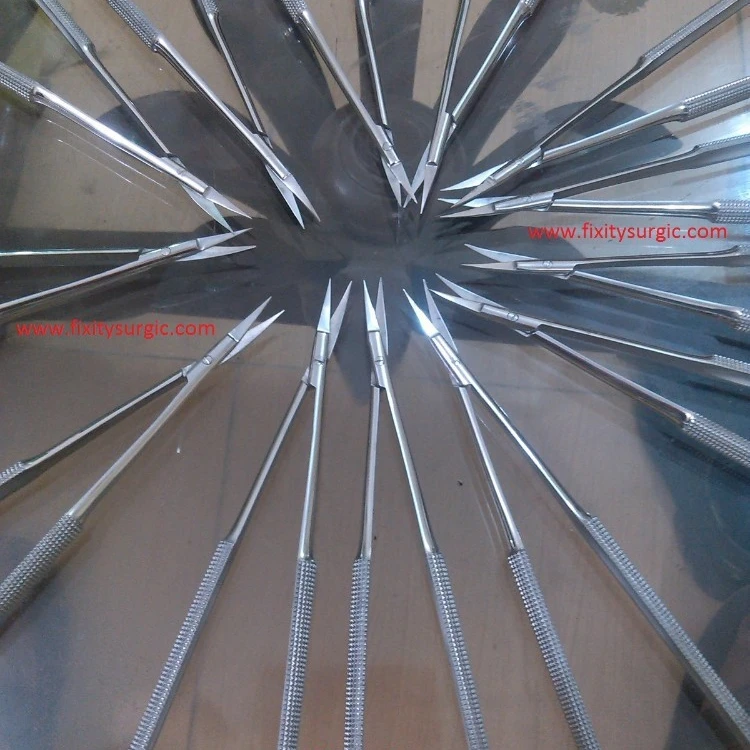 
18 cm castroviejo scissor TC str, surgical Dental instrument 