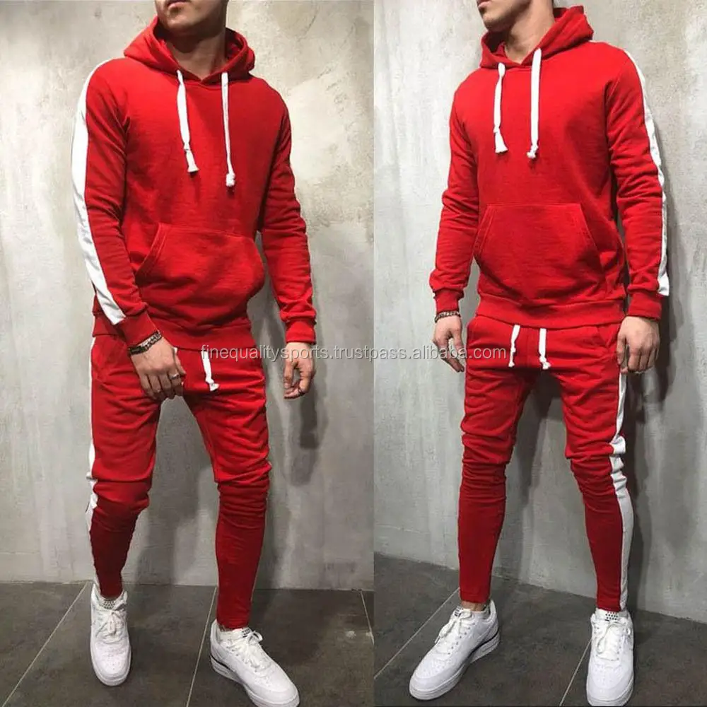 
Red Track Suit / Fine Quality Tracksuit / Branded Track Suit 