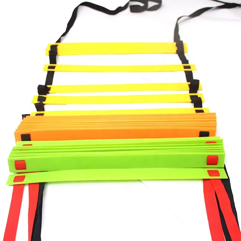 
Jump grid football training speed agility ladder, Pace training Rope ladder Football training equipment high-quality soccer 