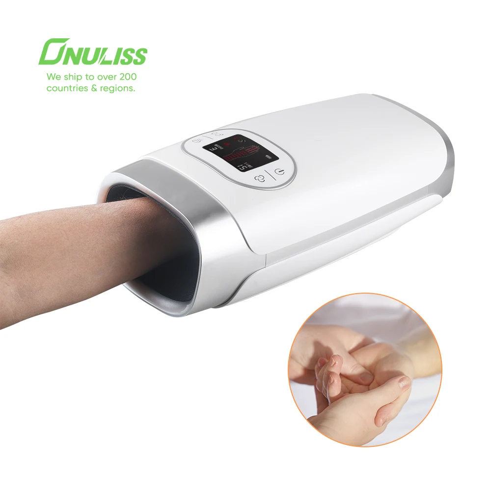 2022 Finger Hand Massager Cordless Hand Massage Vibrator Electric Hand Massager with Compression