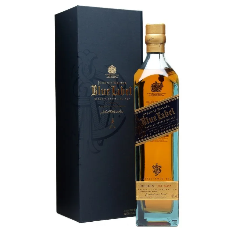 Виски Johnnie Walker с синей