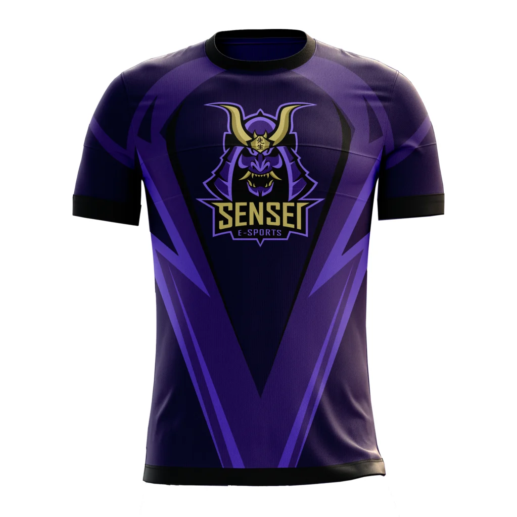 
Vivid Colors Custom Made Esports Jersey Best Quality Sublimation Gaming Jersey 