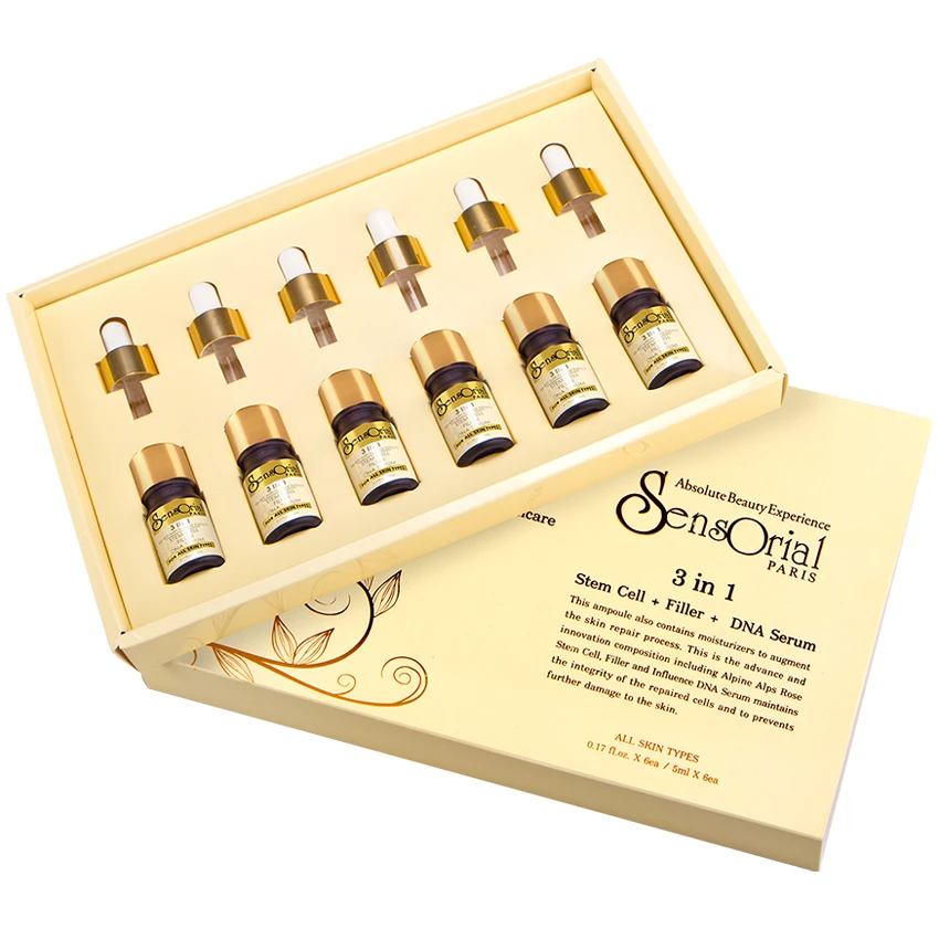 3 in 1 Bio stem cell , Filler, DNA Serum , Anti wrinkle , Firming  , 100% Natural Extracts