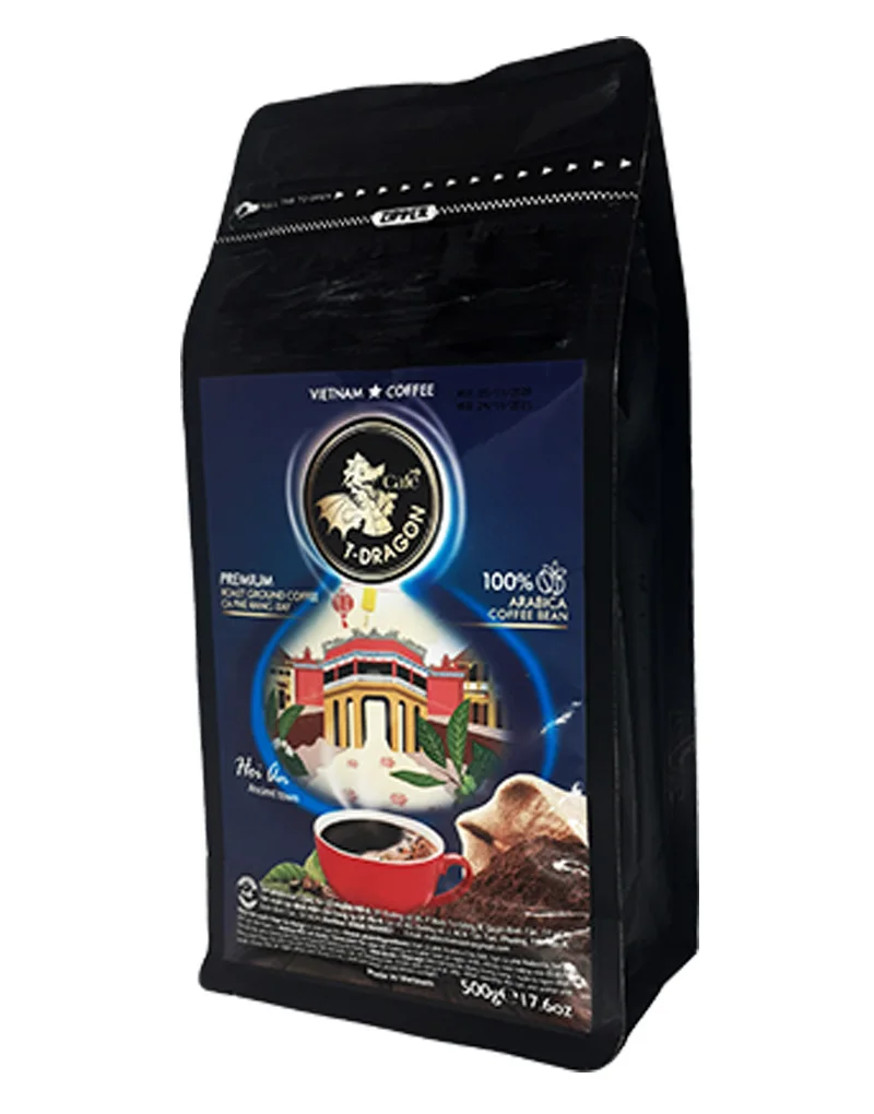 T-DRAGON COFFEE - ARABICA PREMIUM  ROAST AND GROUND COFFEE - 500GR From Wholesale Vietnam
