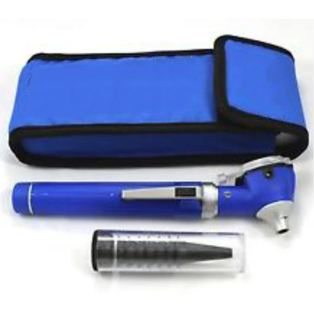 OTOSCOPE MINI FIBER OPTIC BLUE COLOR POCKET MEDICAL ENT DIAGNOSTIC OTOLOGIST SURGICAL MEDICAL DIAGNOSTIC INSTRUMENT      MGI-18