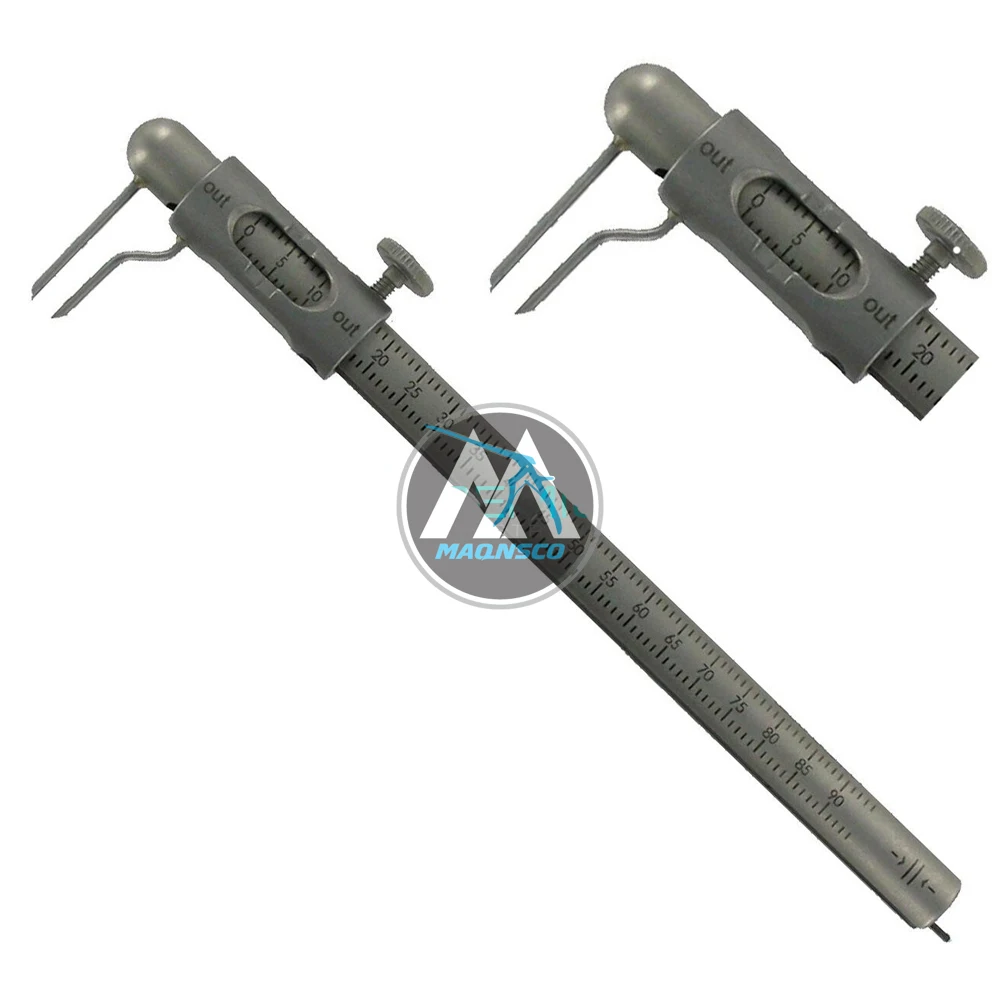 Dental Willis Bite Gauge Lab Stainless Steel DENTAL Measurement INSTRUMENTS