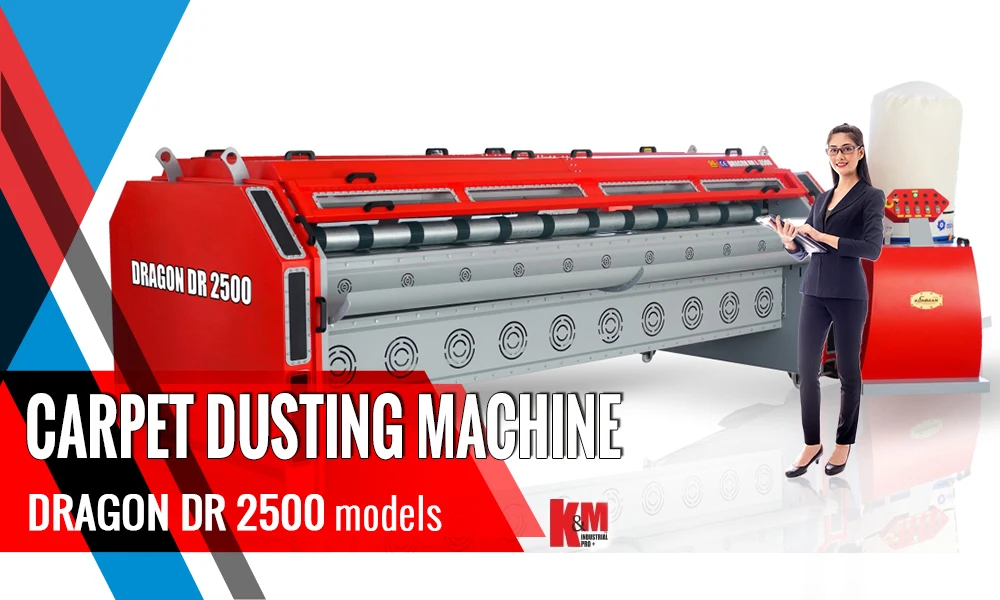 
Automatic Industrial Carpet/Rug Dusting Machine- Commercial Rug Duster.2.50 meters conveyor surface 