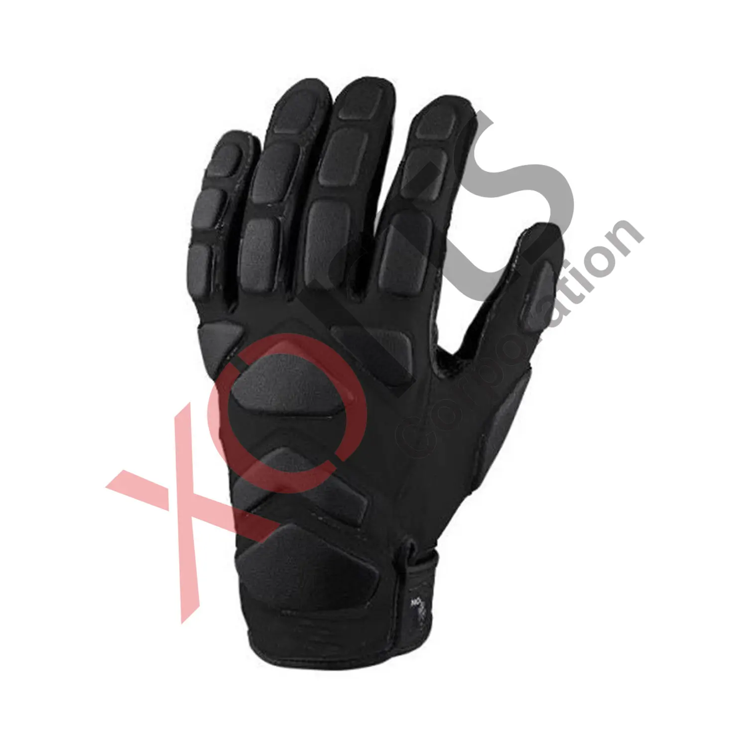 Padded American Football Lineman Gloves Receiver Gloves