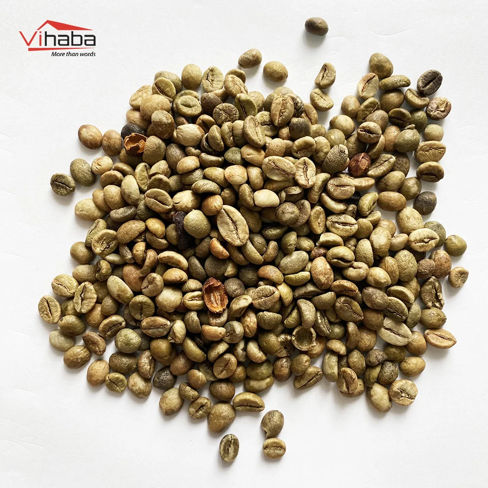 Food and beverage green coffee beans robusta roasted coffee packaging bags robusta green coffee