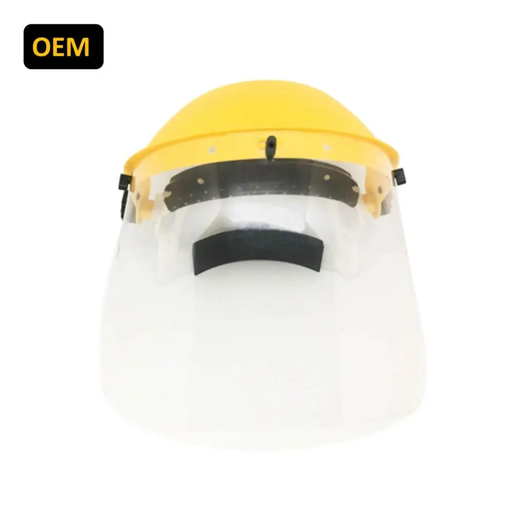 clear visor plastic protective safety face shield faceshield