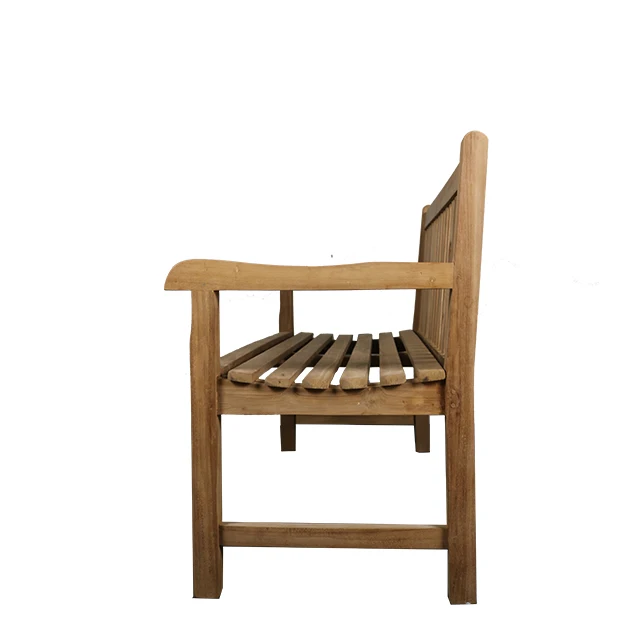  Сад 3 сиденье 150 см (KD) из массива тика деревянная садовая мебель