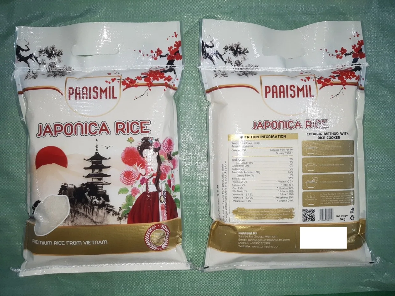 Японский рис белого цвета/круглый/рис для суши из Вьетнама 2020 и новый урожай 2021 (whatsapp: + 84986778999 Дэвид)