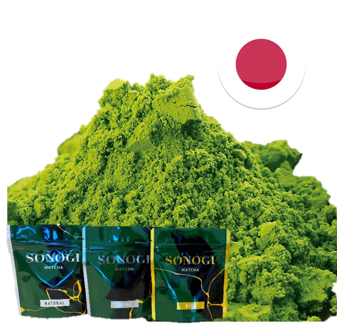 Восхитительный японский зеленый чай маття, органический