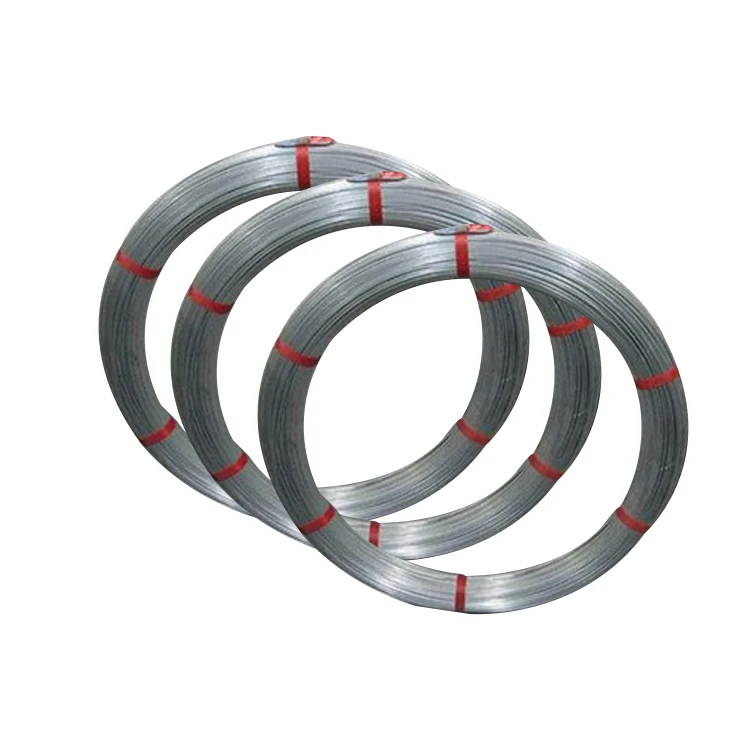 Hot selling galvanized steel wire carbon steel wire flat oval wire for construction