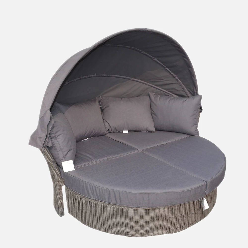 Sun Lounger Rattan Pool Beach Sunbed Garden Furniture Set Outdoor