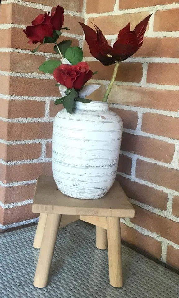 SMALL FOLDING WOODEN STOOL