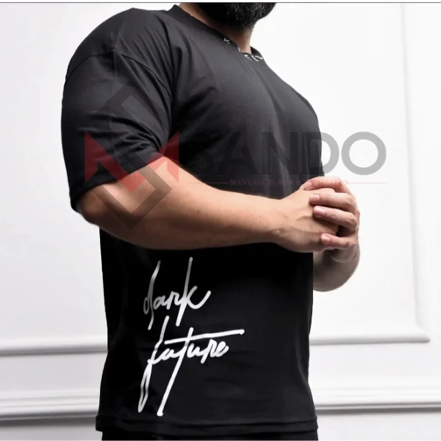 Summer Short Sleeve Customize Logo oversized T shirt for men oversized tshirt men