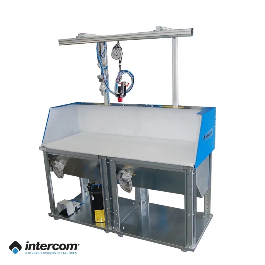 Новое состояние распыления клея на водной основе с вакуумной стендовой функцией распылительная машина I998 экспорт из Вьетнама