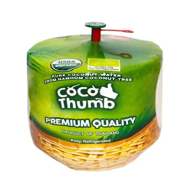 Легко открывающийся тайский органический кокосовый орех марки Coco ...