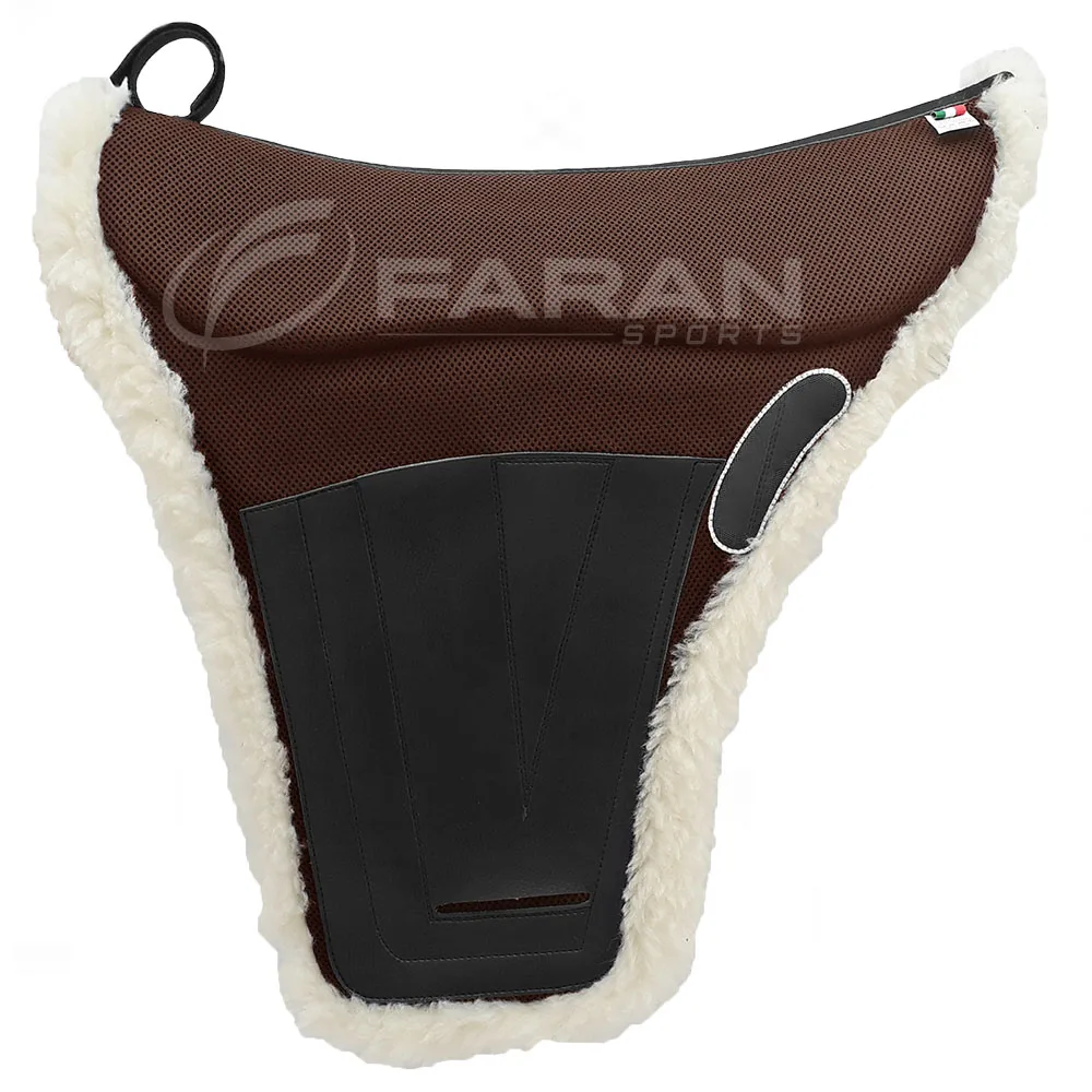 Hot Sale Equestrian Horse Saddle Pad Made In PVC Custom Logo Horse Back Protection Saddle Pad