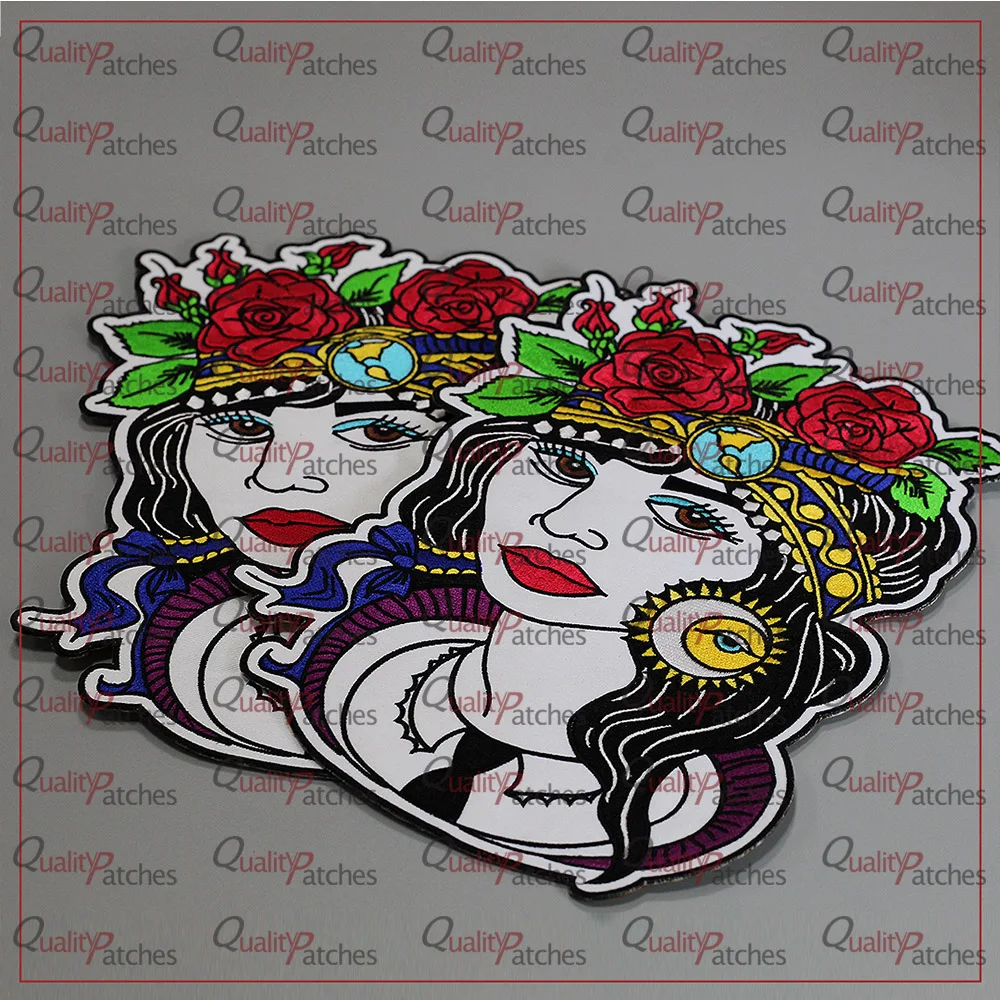 High Quality Custom Embroidered Patches Iron on Patches Sew On Custom Badges Backup Logo Hat Velcro Patches