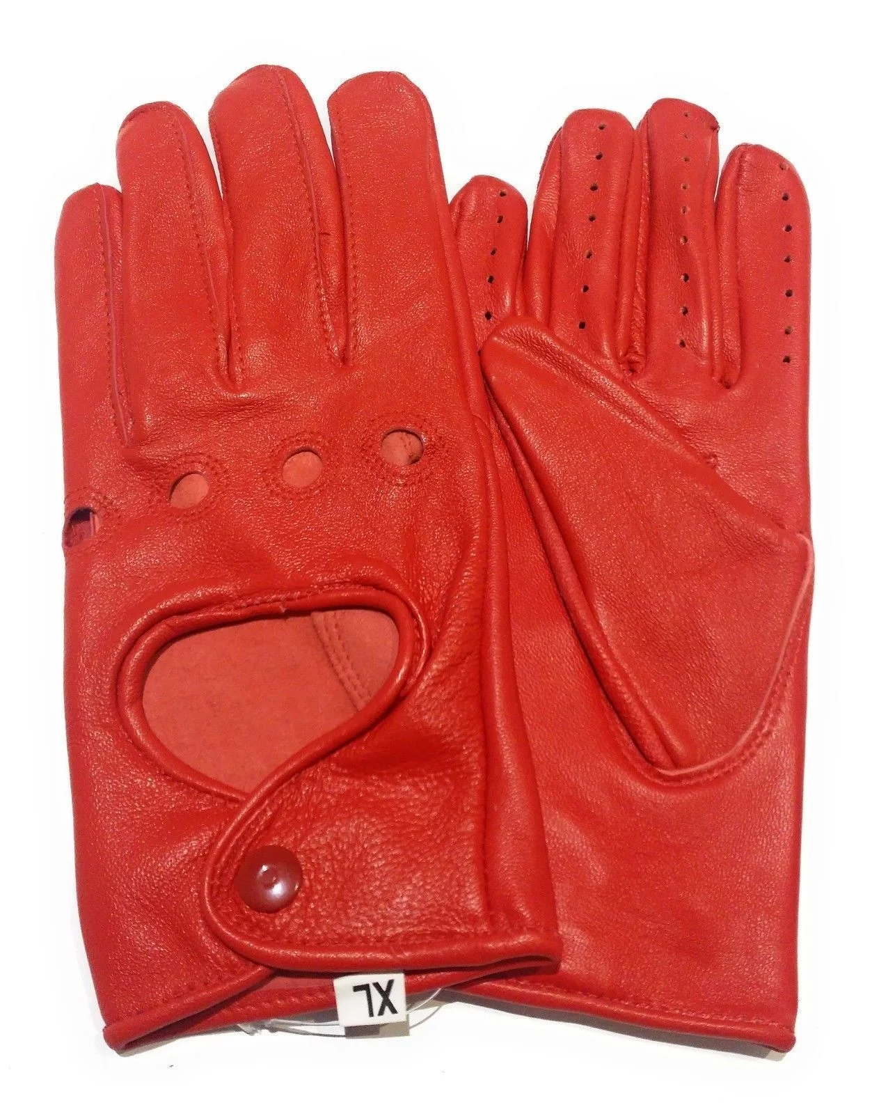 cheap black leather driving gloves