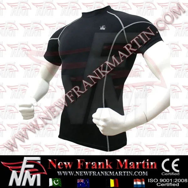 NFM Rash guard Gym Fitness MMA Jiu Jitsu BJJ Base Layer compression spandex sport casual fashion Surf Shirt OEMODM Custom Design