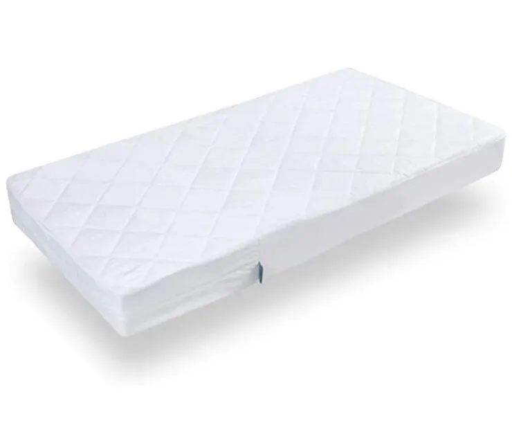 Customizable PU Coated Fabric Waterproof Mattress Protector Antibacterial Antistatic Bed Cover Pad