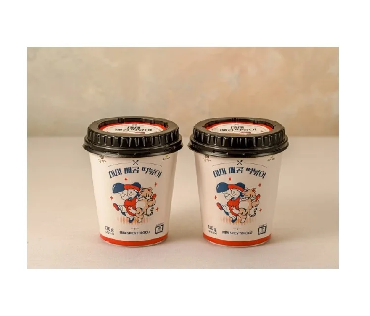 Premium Quality K-food Mimi Spicy Topokki easy to make instant type Korean food product with great taste