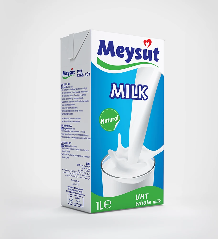 
natural uht milk whole 3% fat milk 