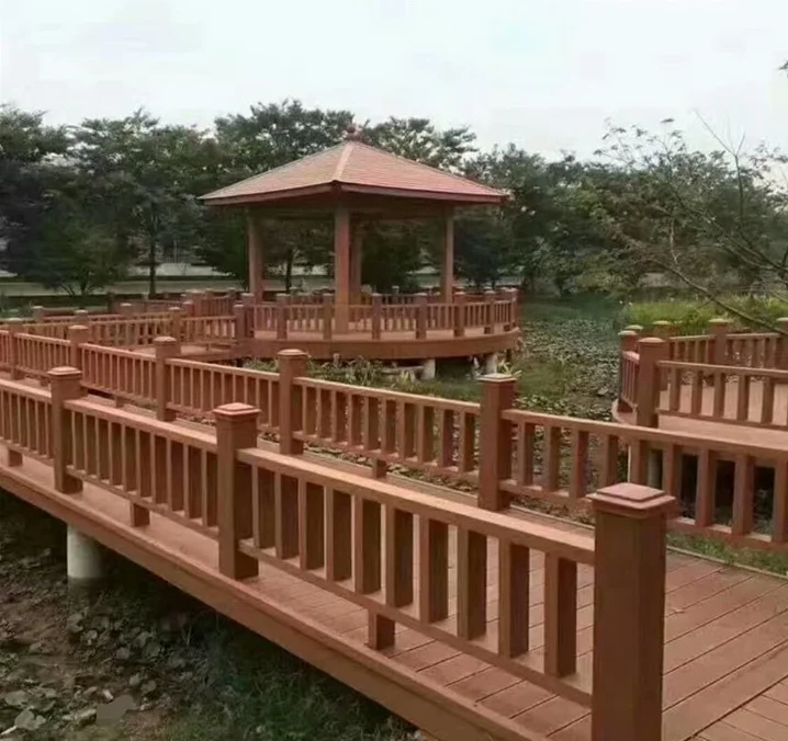 WPC Композитные ворота кабан забор панель сад бассейн дом конфиденциальность ограждение Водонепроницаемый Открытый Полые Панели экологически чистый материал