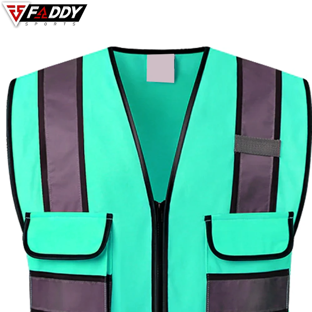 
High Visibility & High Quality Safety Reflective Vests Wholesale Custom Quality Orange Traffic Vests 