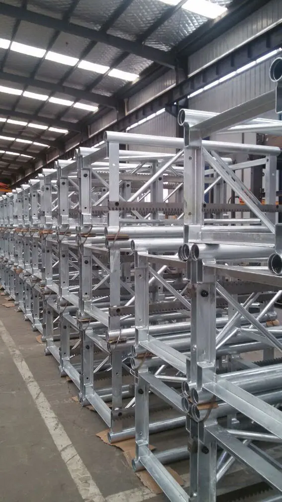 sc200 construction passenger hoist mast section