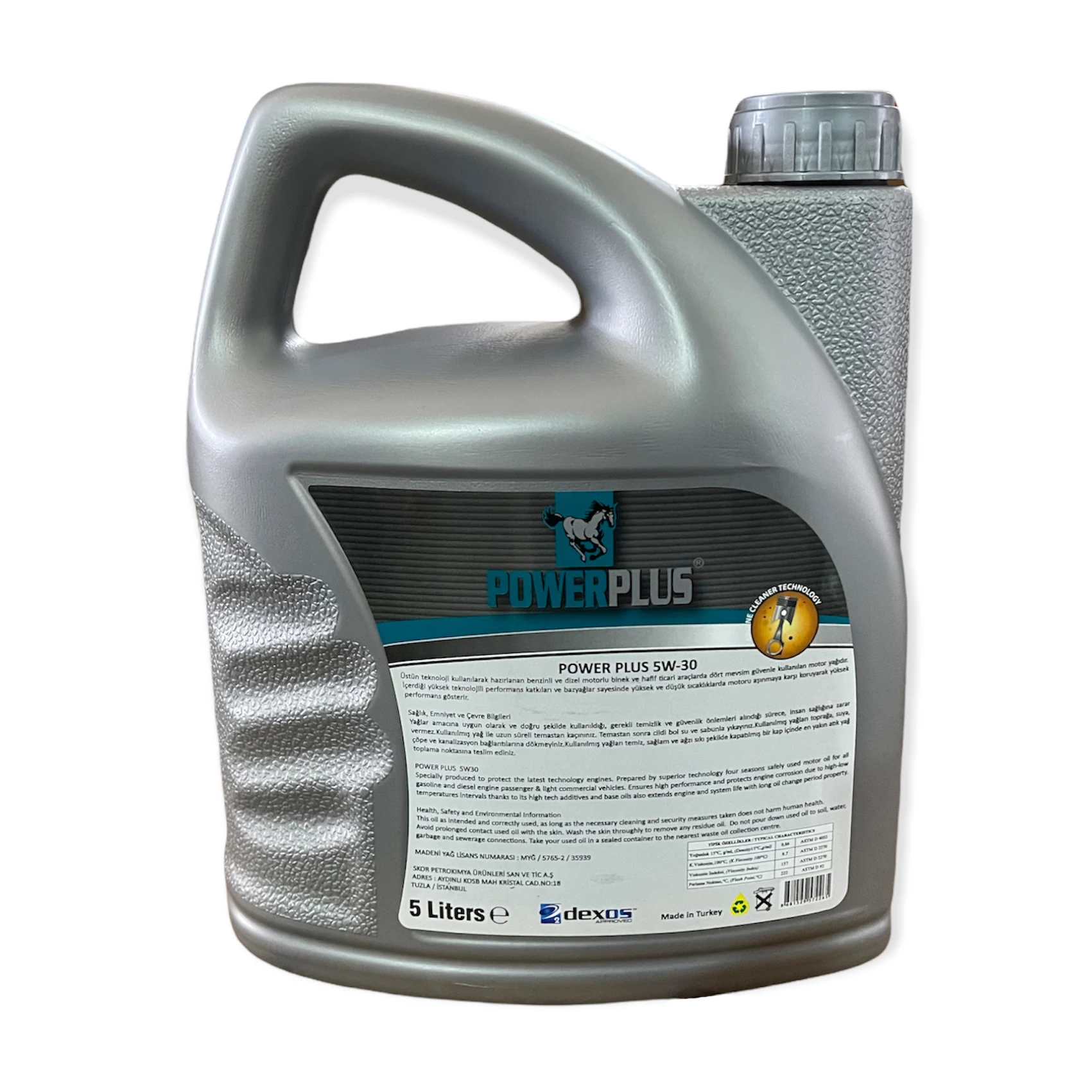 PowerPlus 5w30 SN/CF Full Synthetic High Performance Motor Oil Premium Series 4 Liter Engine Oil Lubricants