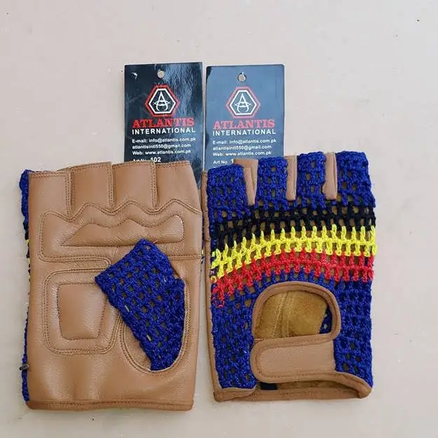 Men/Women Classic Retro style gloves quality Soft Leather Driving cycling Gloves