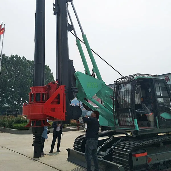 Factory price HF320 Crawler Type Rotary Piling Rig Machine Pile Driver
