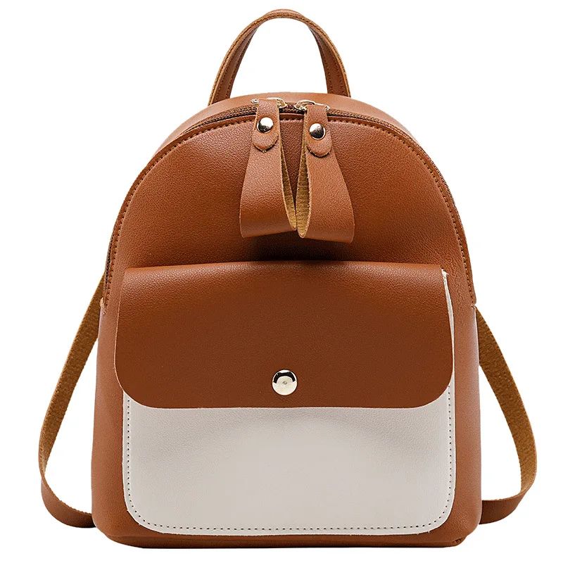 Wholesale Fashion Design Small Backpack Bag PU Leather Girls Mini Backpack