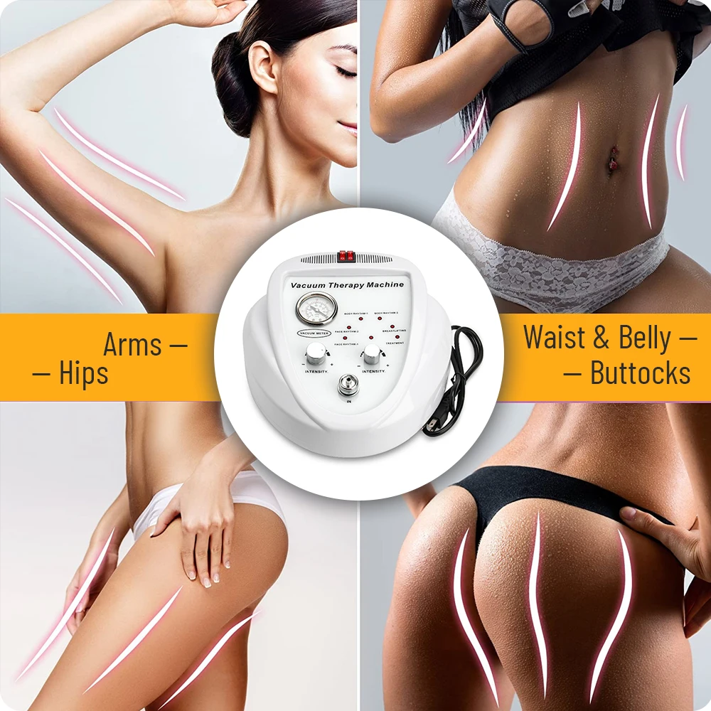 Electric Scraping Massager Vacuum Therapy Massage Machine Suction Pump Body Shape Enhancement Vacuum Machine for Breast Buttock