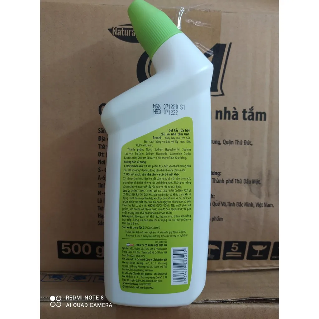 HIGH QUALITY TOILET CLEANER/ 500G ON1 TOILET CLEANER