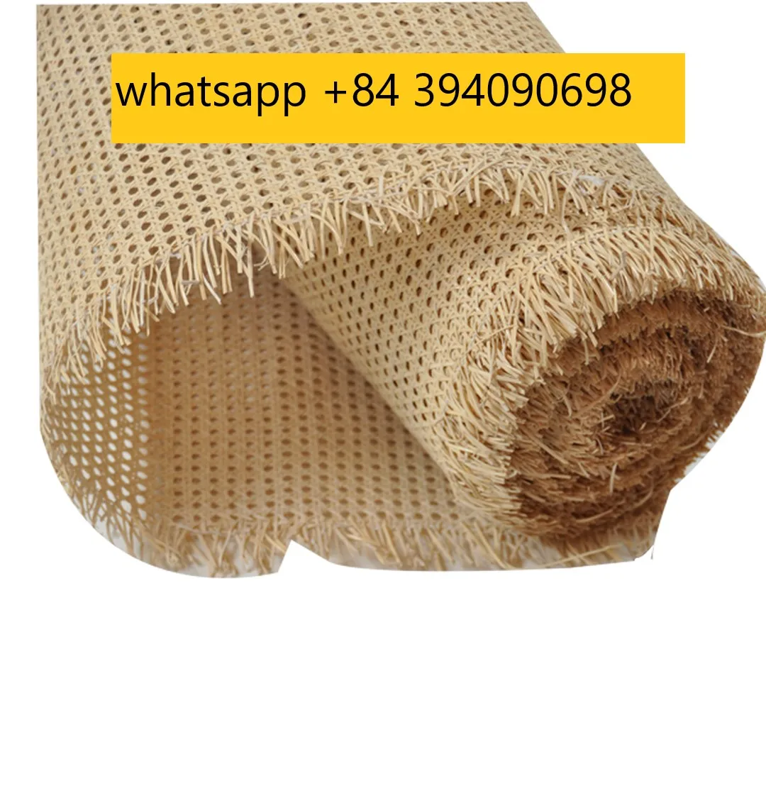 Factory price Fast delivery Natural Mesh Rattan Cane Webbing Roll Woven Webbing Cane Ms Rosie :+84 974 399 971 (WS)