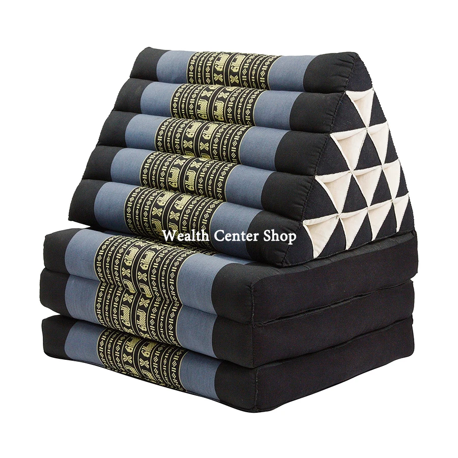 Massage Pillow Triangle Pillow Thai Pillow Cushions Design 10 Holes 3 Fold  Product Of Thailand Genuine High Quality