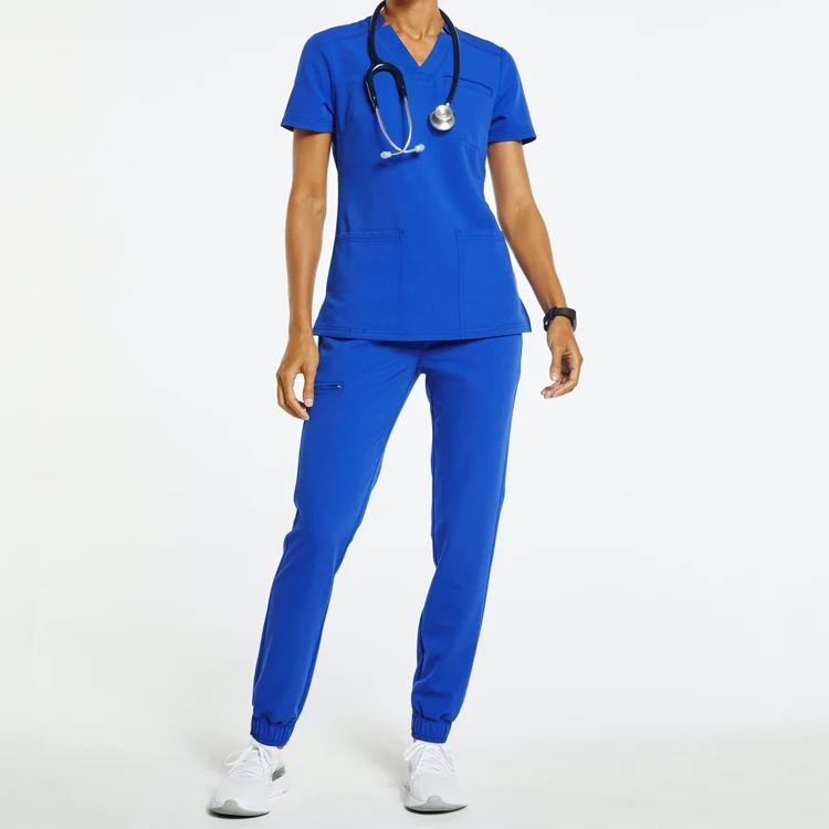 OEM Medical Clothing Hospital Uniform for Doctors Men Hospital Clothing Patient Gown Clothes Cotton Unisex Customized