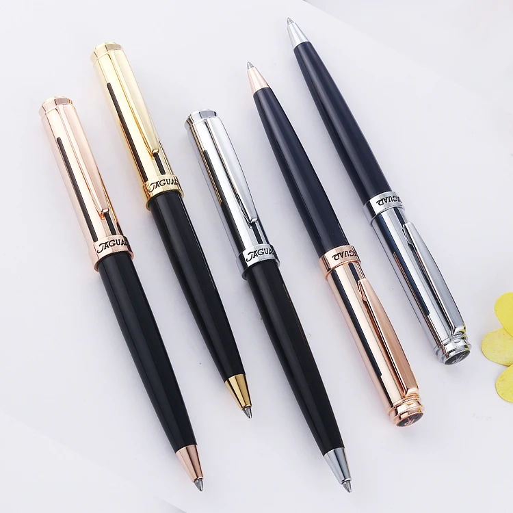 JR4028G New Product Nice Writing Stationery Jaguar Novelty Metal Ball Pen for Gift