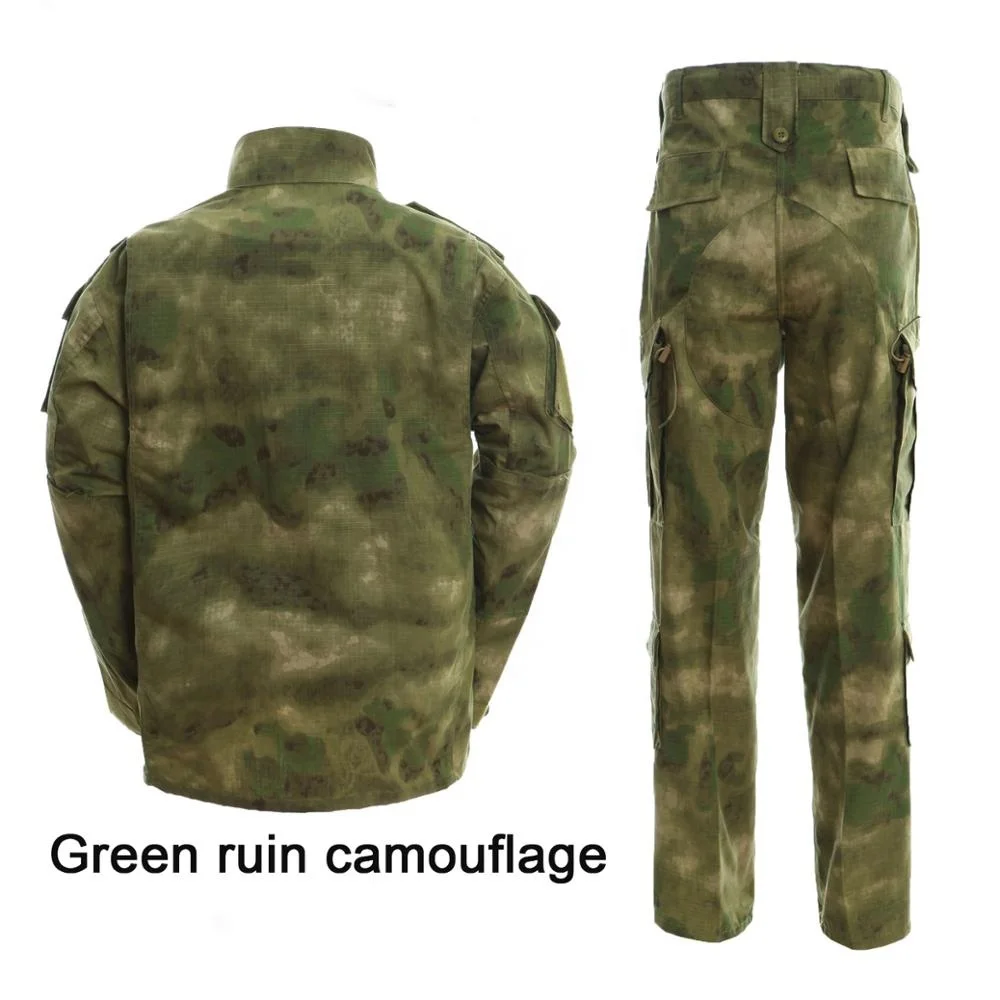 KMS Custom Wholesale Competitive Camouflage Digital Battle Multicolor Breathable Tactical Training ACU Uniform